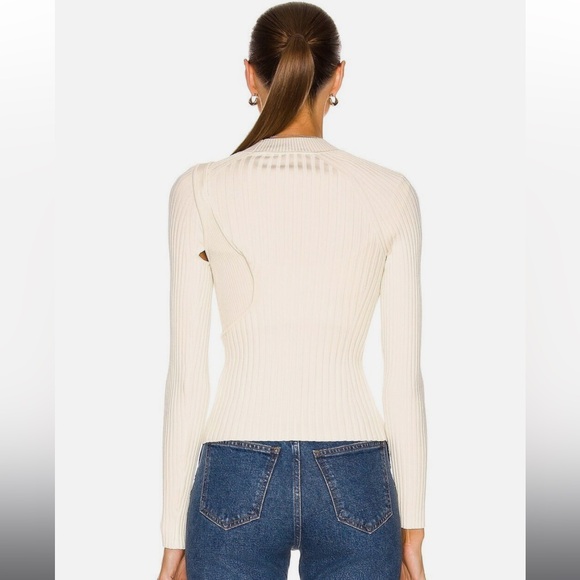 Jonathan Simkhai Vivianne Top Tank Sweater - Picture 2 of 11